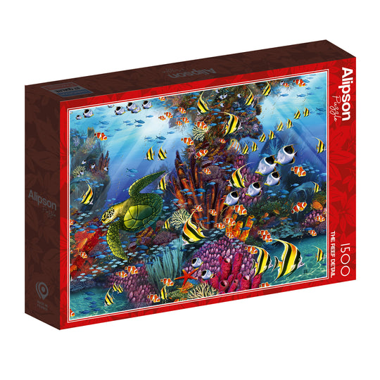 Alipson Puzzle 1500 Palan Palapeli The Reef Detail