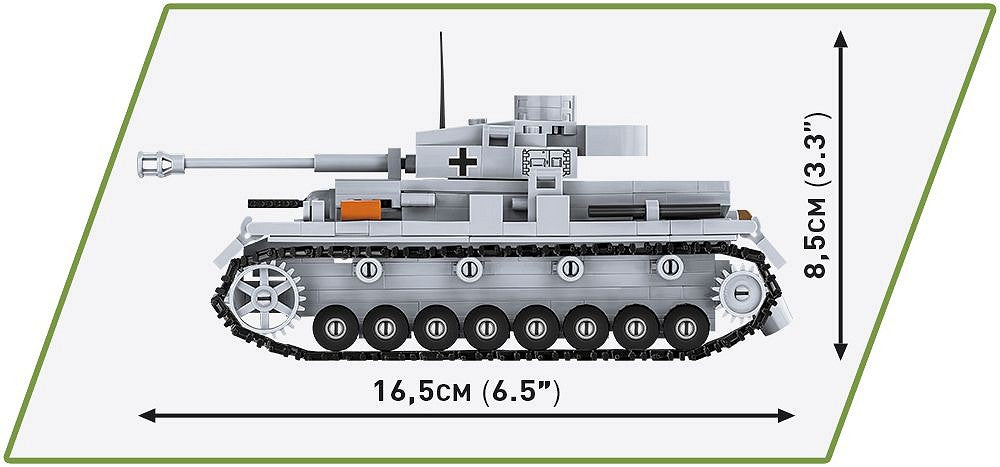 Cobi 2714 Panzer IV AUSF.G Koottava Panssarivaunu