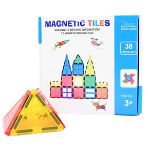 Magnetic Tiles 3D Magneettinen Rakennussarja 38 Osaa