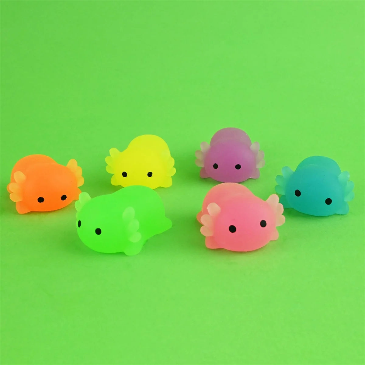 Squeeze Soft Mini Animal "Mochi" Puristeltava Aksolotli 4 cm