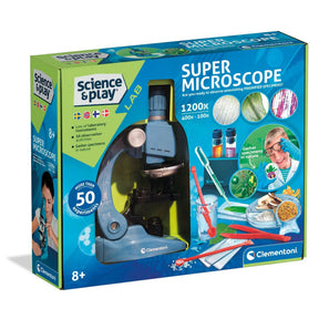 Clementoni Lasten Mikroskooppi 1200x