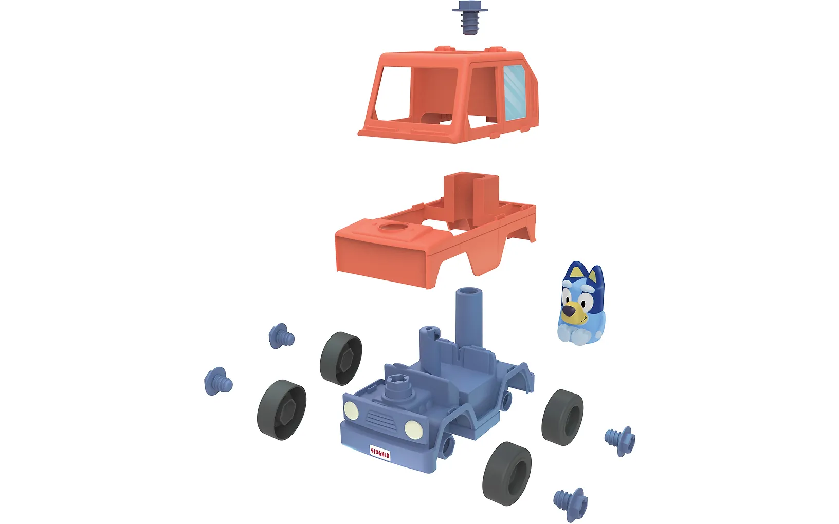 Build A Buddy Rakennettava Blueyn Auto