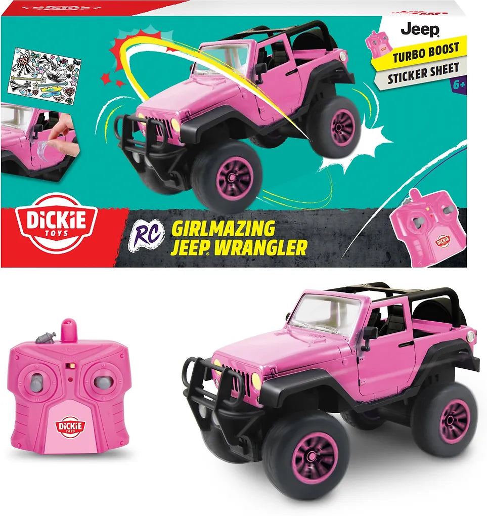 Dickie Toys Amazing Jeep Wrangler Kauko-ohjattava auto