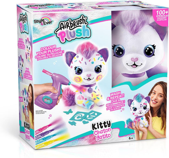 Airbrush Plush Kissa Värjättävä Pehmolelu