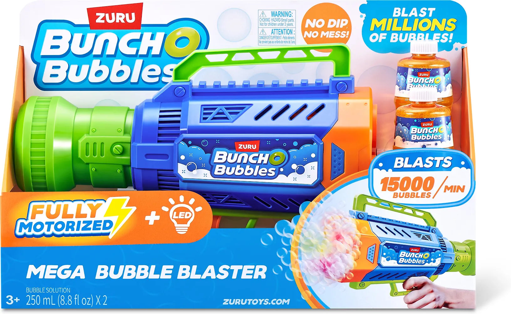 Bunch O Bubbles Mega Bubble Blaster Saippuakuplakone LED-valolla