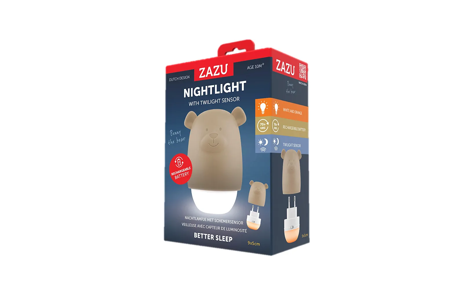 Zazu Benny the Bear Yövalo