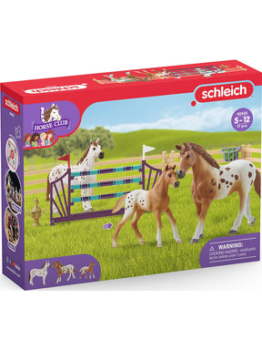 Schleich 42433 Horse Club Lisan kilpailuharjoitus sarja