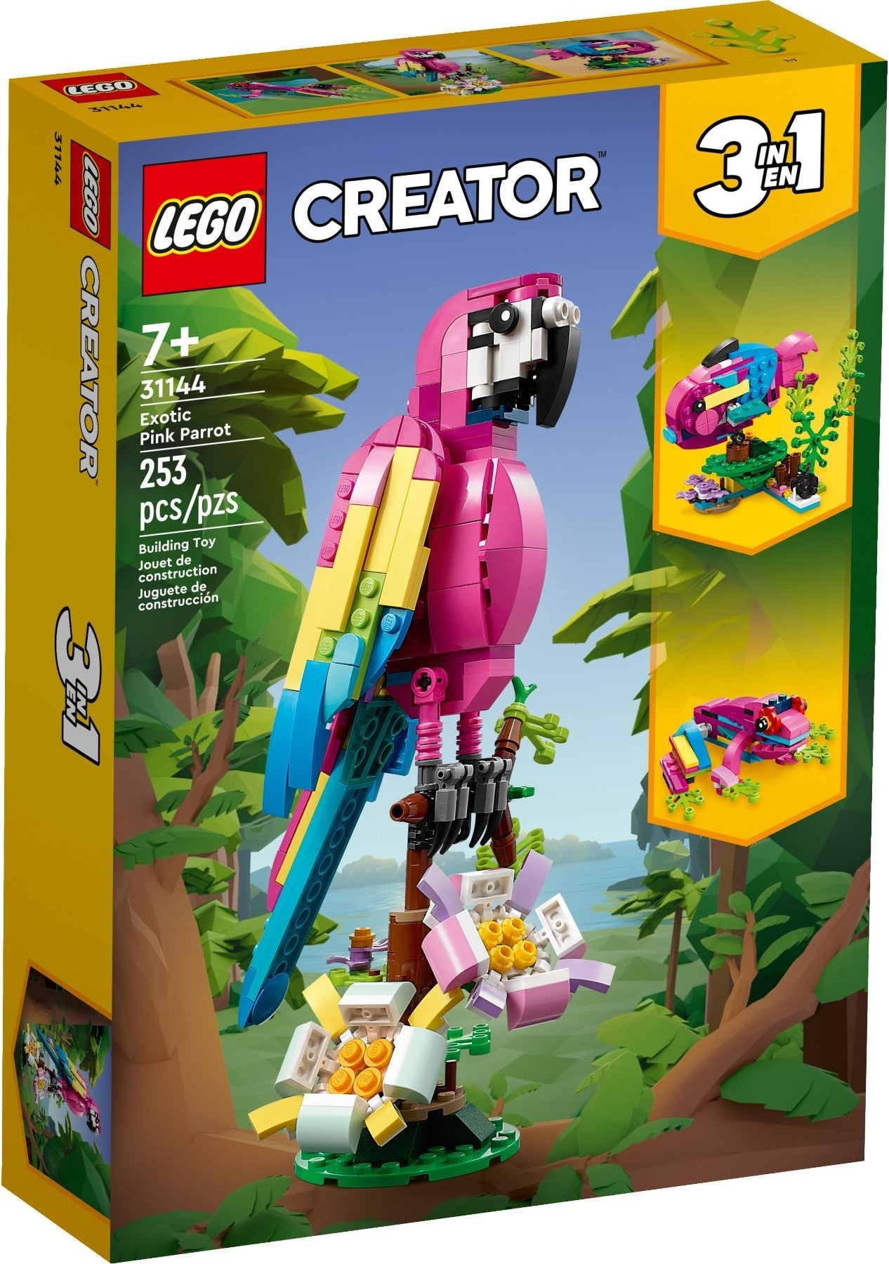 Lego Creator 31144 Eksoottinen Pinkki Papukaija