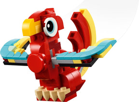 LEGO Creator 31145 Punainen Lohikäärme'