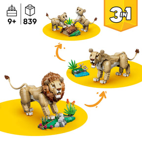 LEGO Creator 31386 Villieläimet: Uljas Leijona