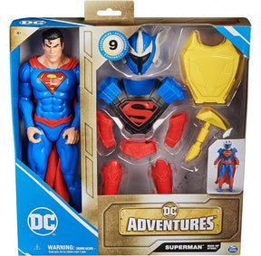 Superman 30cm Hahmo sekä Lisävarusteita