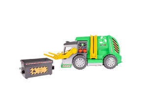  bPOWER X Lift'N'Dump Elektroninen Roska-auto Valoilla ja Äänillä, 46 cm