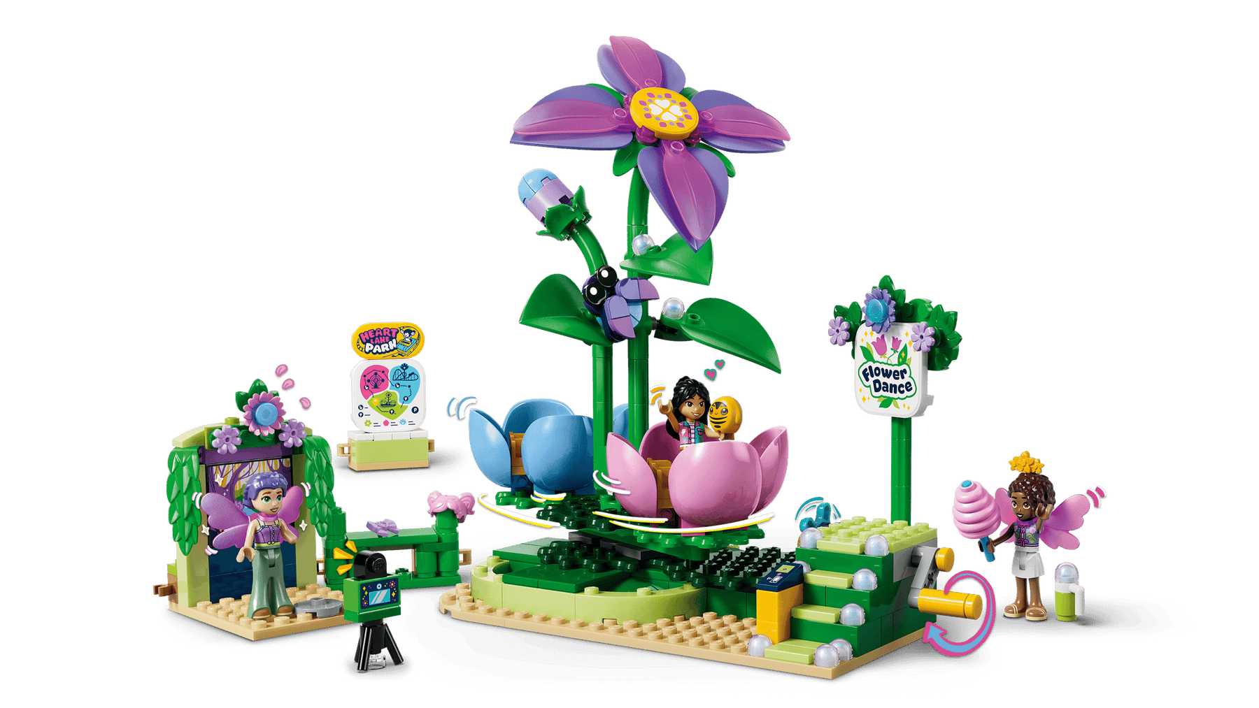 Lego Friends 42702 Kukkien ja Keijujen Koristama Teekuppikaruselli