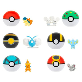 Pokemon Clip 'N' Go Pokepallo ja Hahmo Lajitelma