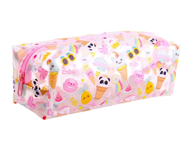 Penaali Pinkki Läpinäkyvä 21cm 