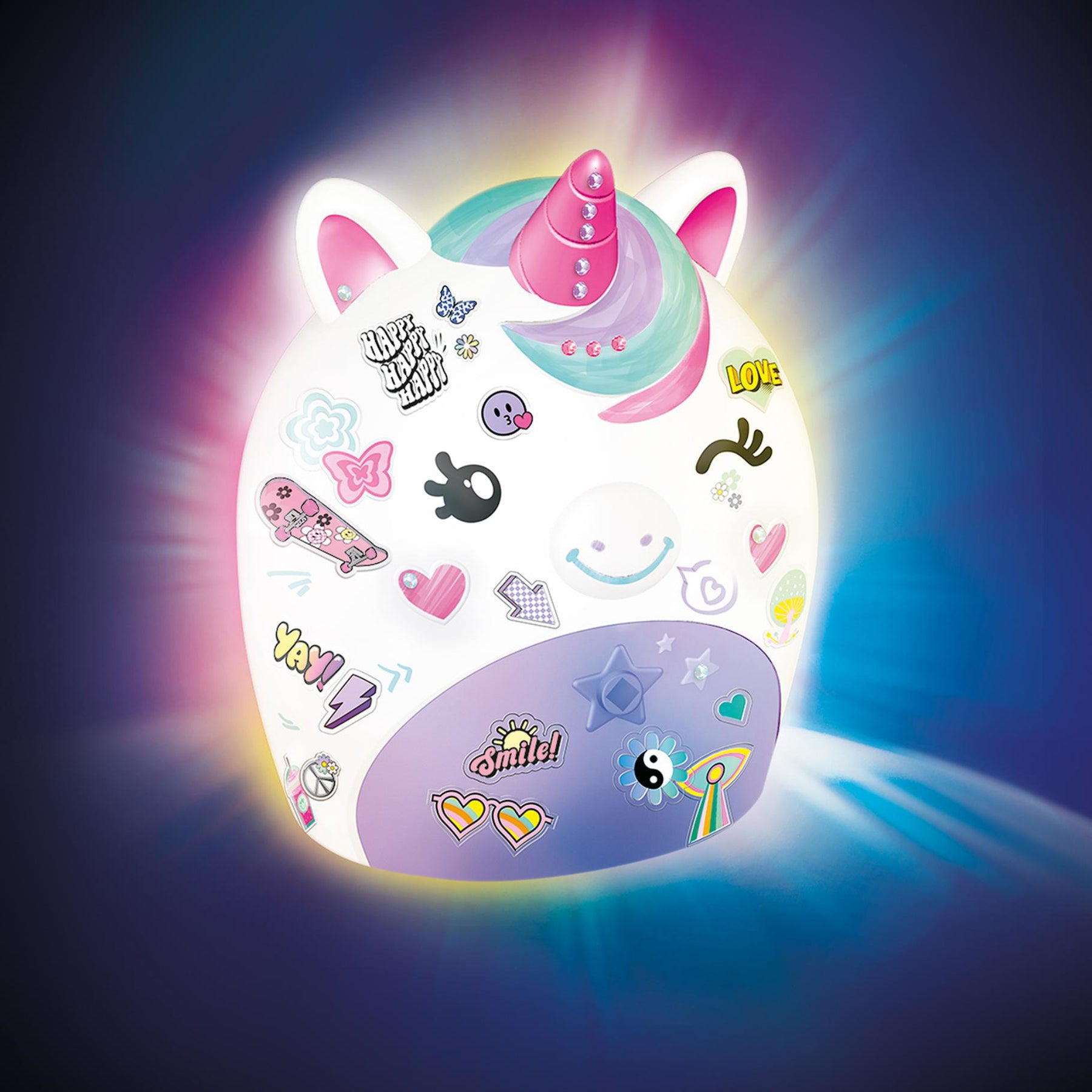 Style4Ever Tee Se Itse Yksisarvisvalo Salalaatikolla