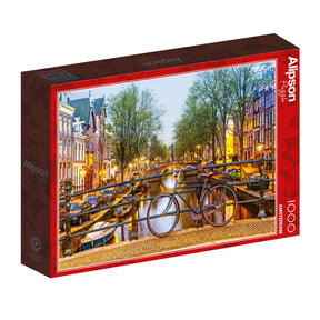 Alipson Puzzle 1000 Palan Palapeli Amsterdam