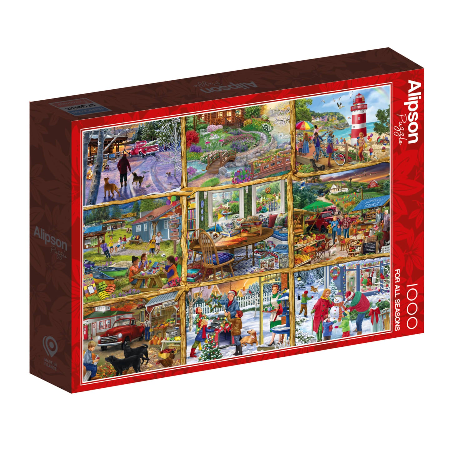 Alipson Puzzle 1000 Palan Palapeli For All Seasons