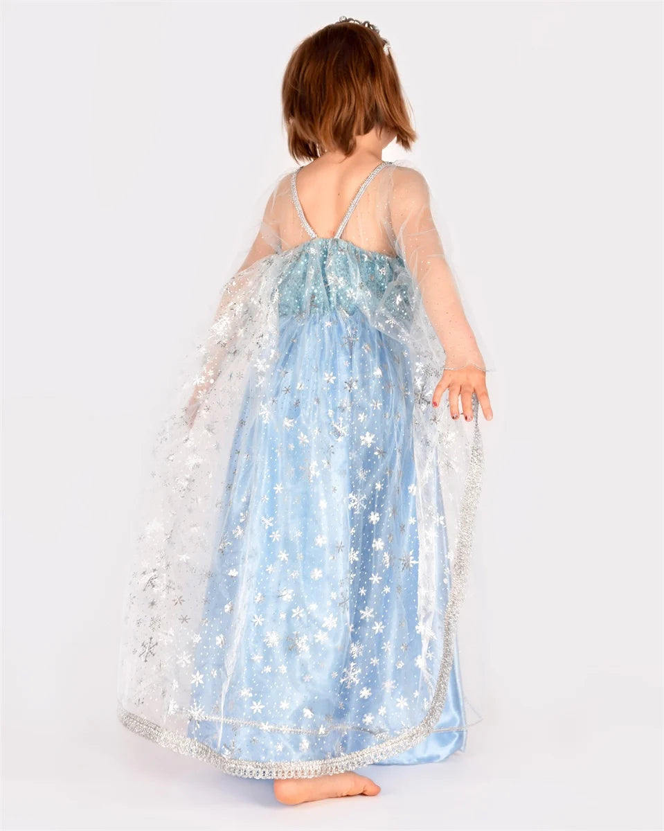 Den Goda Fen "Frozen Elsa" Mekko 2-4v 98-104cm