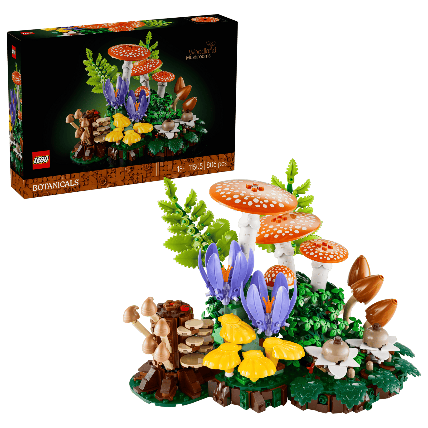 LEGO Botanicals 11505 Metsän Sienet