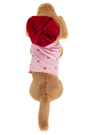 b  Teddy Hermann Mäyräkoira Pehmolelu Asusteilla 26 cm (Sydämillä)