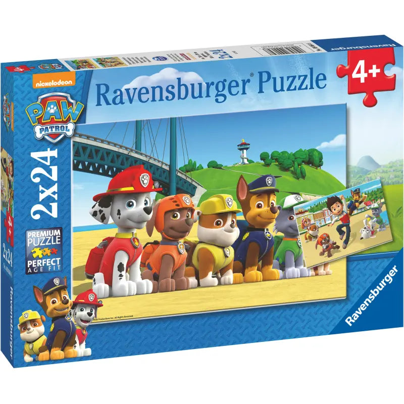 Ravensburger 2x24 Palan Palapeliä Ryhmä Hau