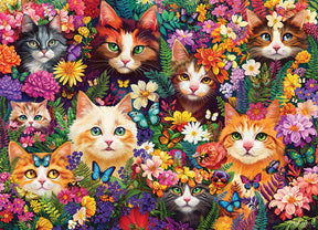 Cobble Hill 1000 Palan Palapeli Blooming Whiskers