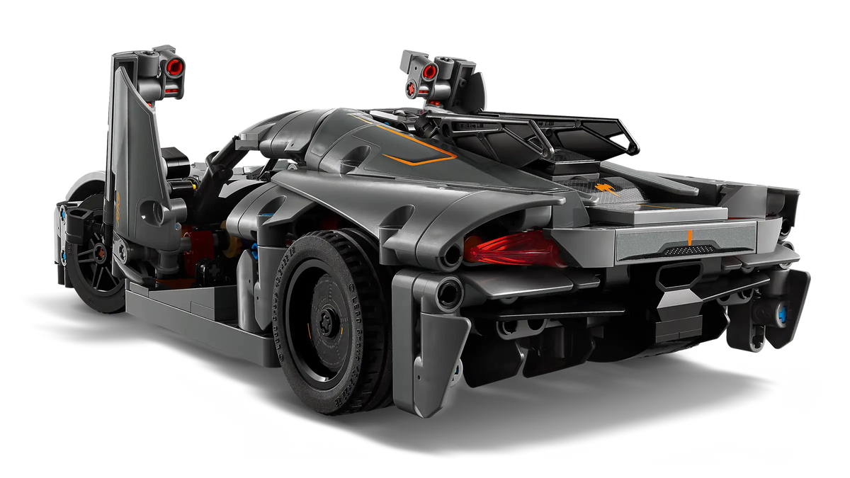 LEGO Technic 42173 Harmaa Hyperauto Koenigsegg Jesko Absolut