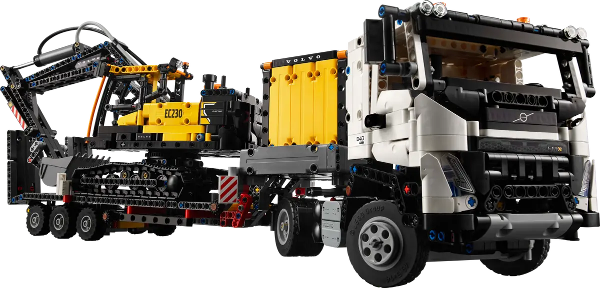 LEGO Technic 42175 Volvo FMX ‑kuorma-auto ja EC230 Electric ‑kaivukone