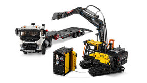 LEGO Technic 42175 Volvo FMX ‑kuorma-auto ja EC230 Electric ‑kaivukone