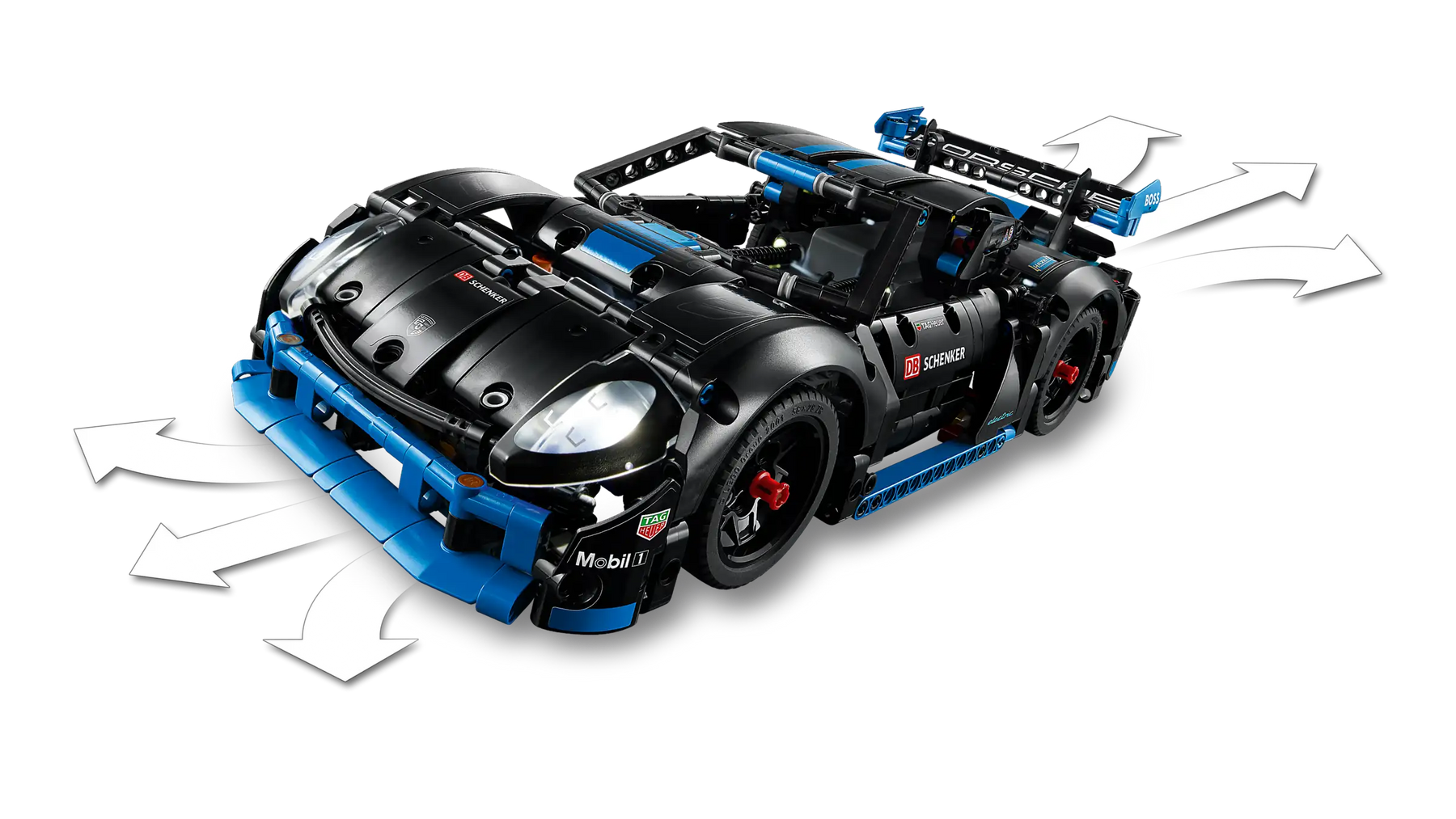 LEGO Technic 42176 Porsche GT4 e-Performance Kilpa-auto