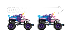 Lego Technic 42220 Monster Jam™ Sparkle Smash™ Vetomoottorilla