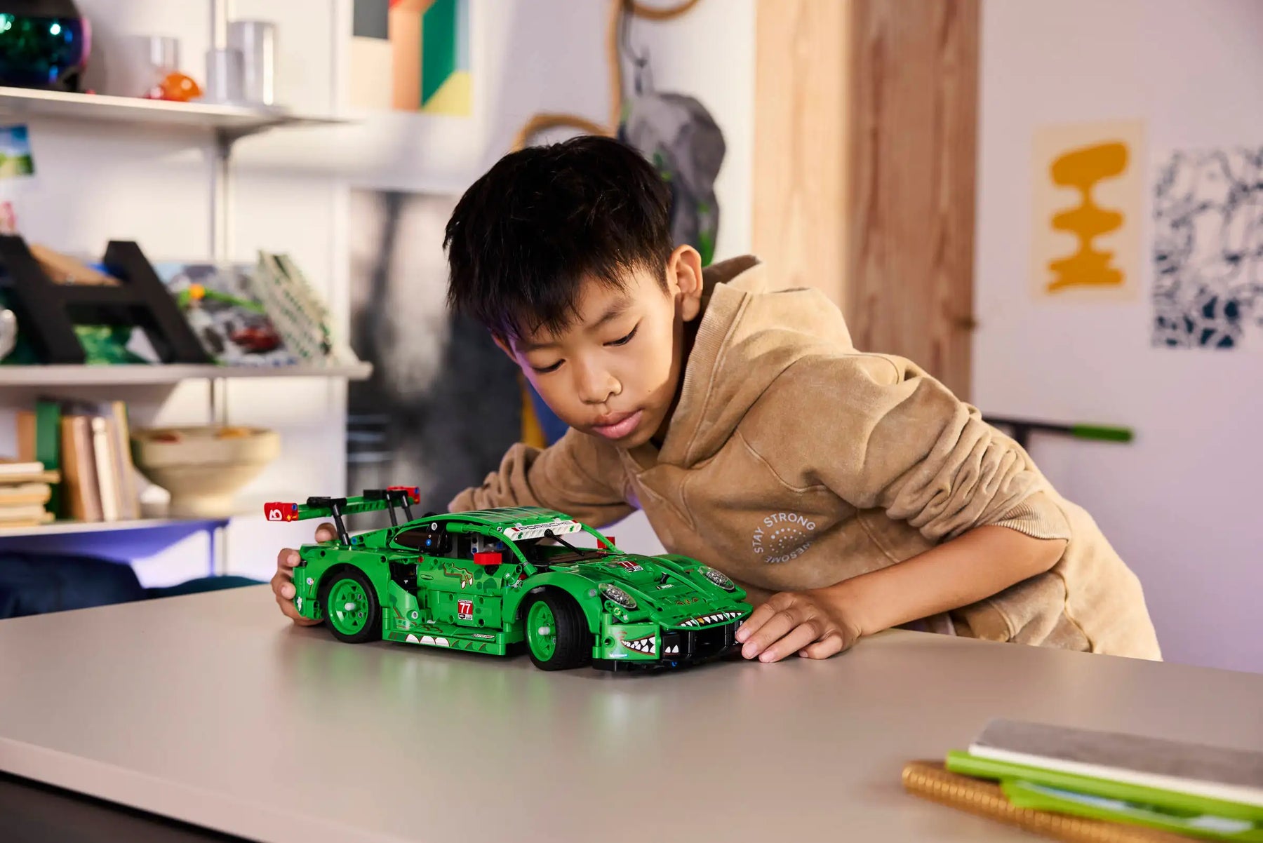 Lego Technic 42224 Porsche 911 GT3 R REXY AO Racing Auto