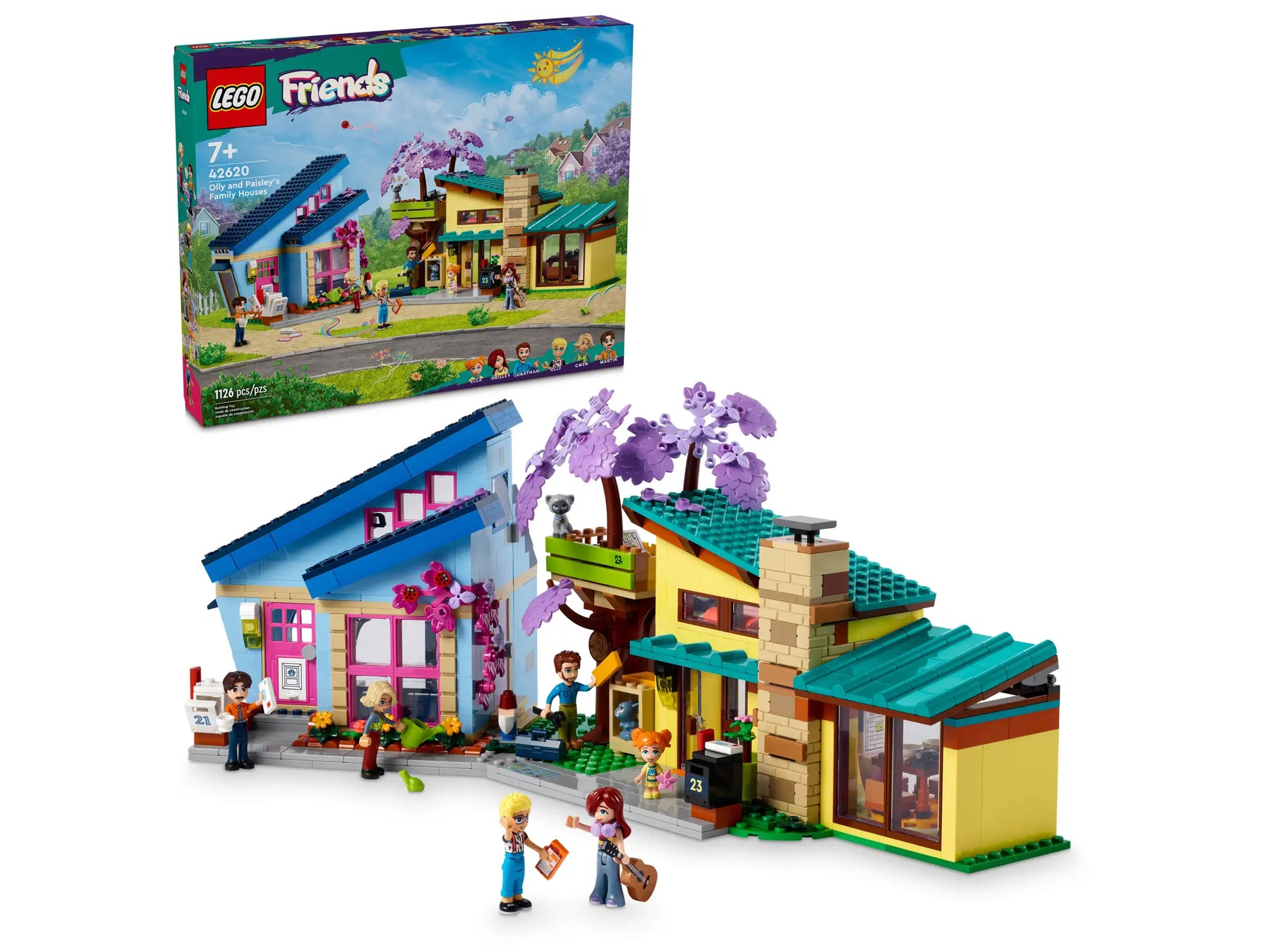 Lego Friends 42620 Ollyn ja Paisleyn Talot