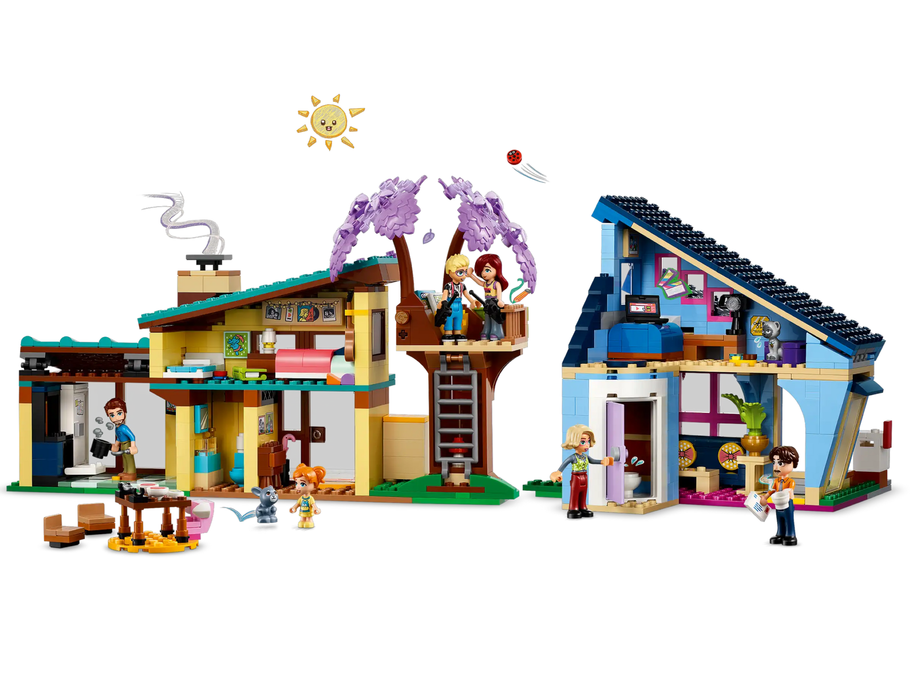 Lego Friends 42620 Ollyn ja Paisleyn Talot