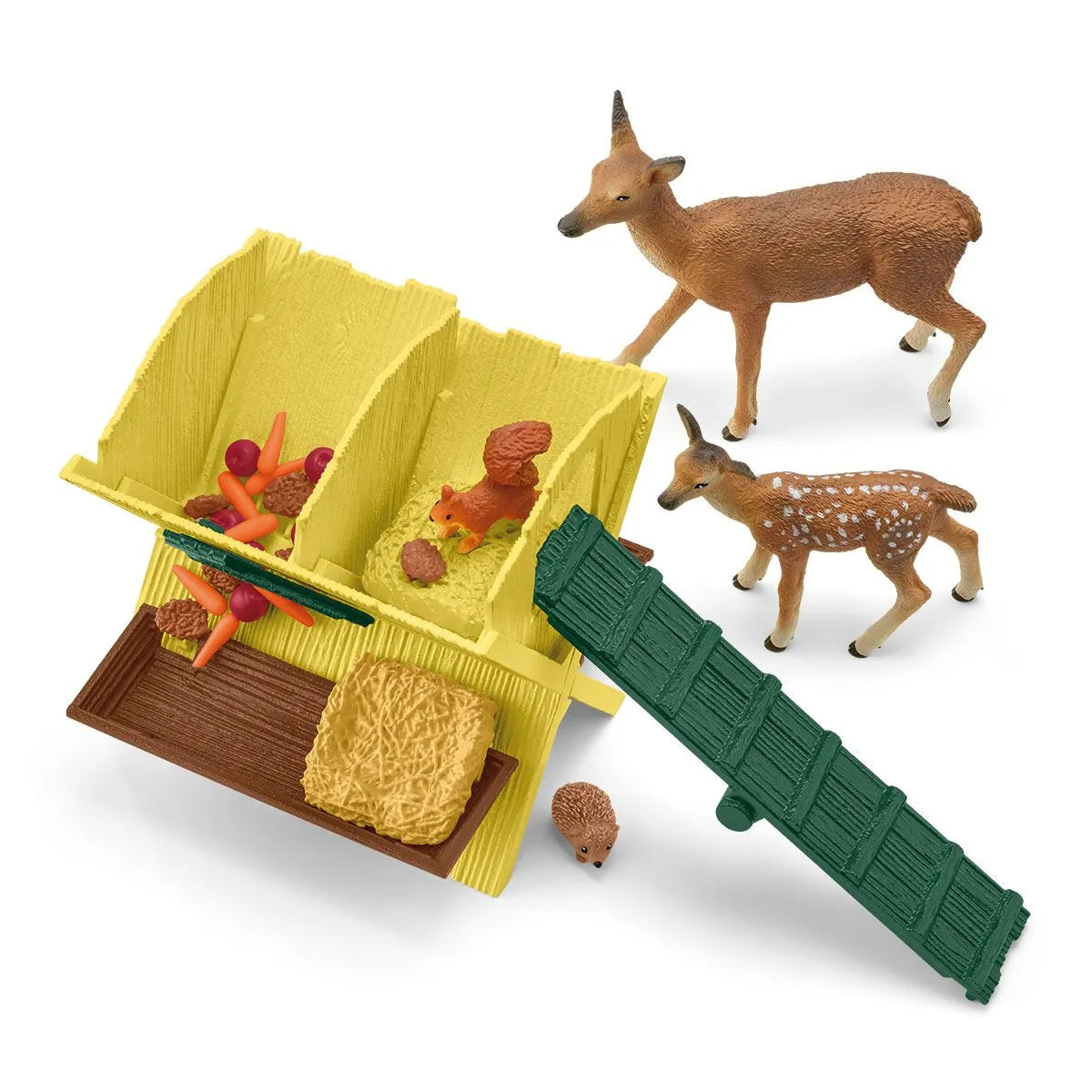 Schleich 42658 Metsäneläimet ja Ruokintapaikka