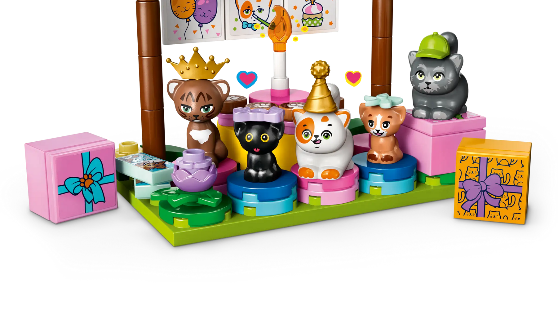 Lego Friends 42666 Kissan Synttärijuhlat ja Puumaja
