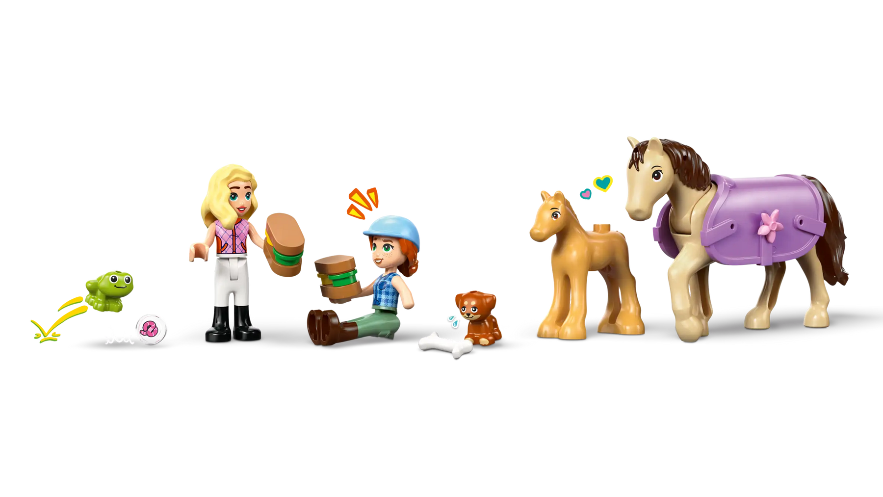 Lego Friends 42695 Hevosen ja Varsan Kuljetusvaunu
