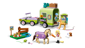 Lego Friends 42695 Hevosen ja Varsan Kuljetusvaunu