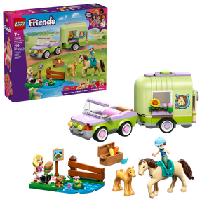 Lego Friends 42695 Hevosen ja Varsan Kuljetusvaunu