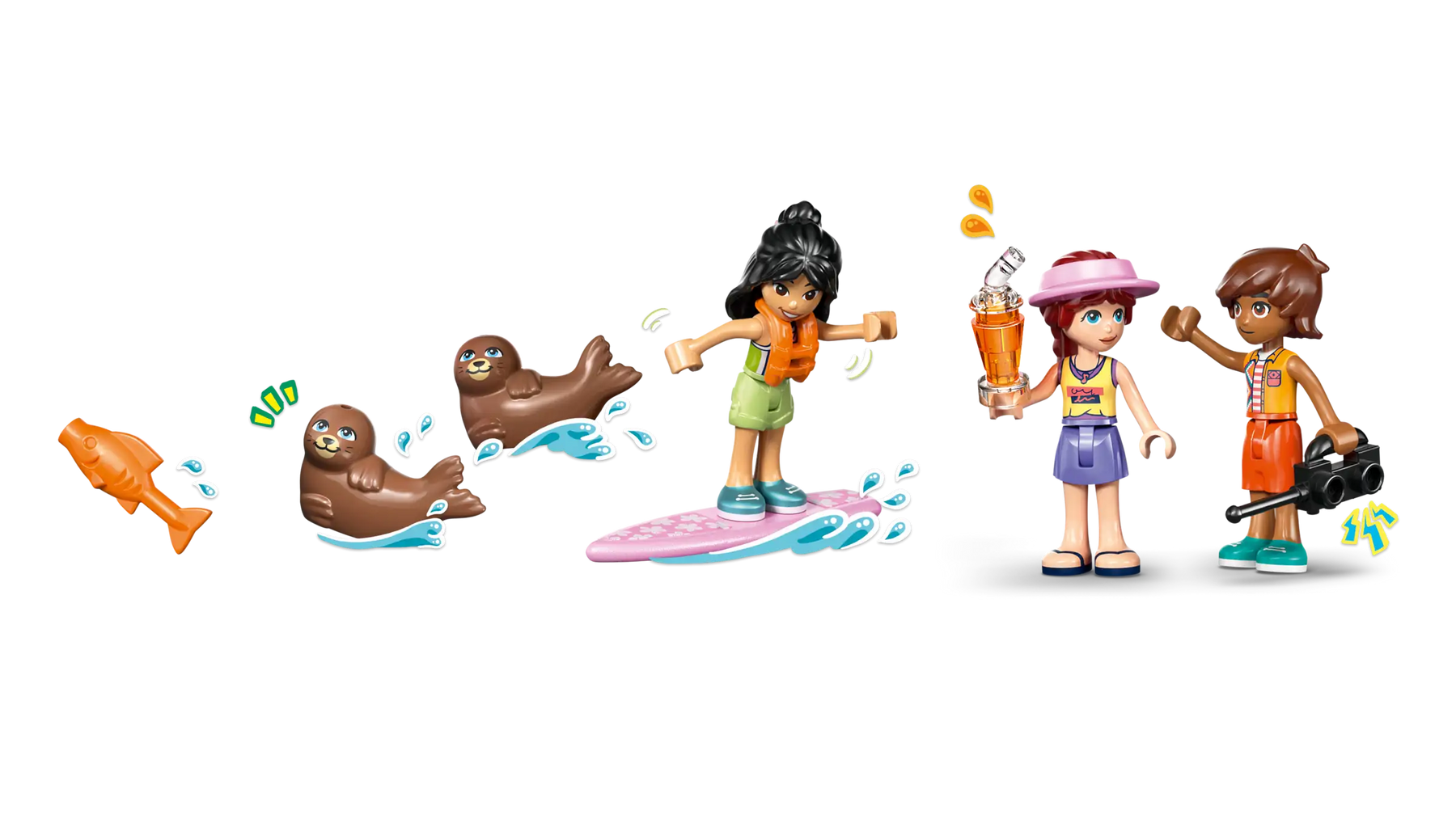 Lego Friends 42699 Rantahuvila ja Hylkeet