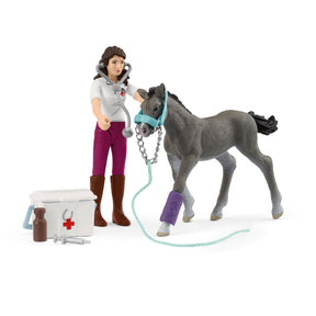 Schleich 42752 Pocket Set Mrs Kramer With Foal