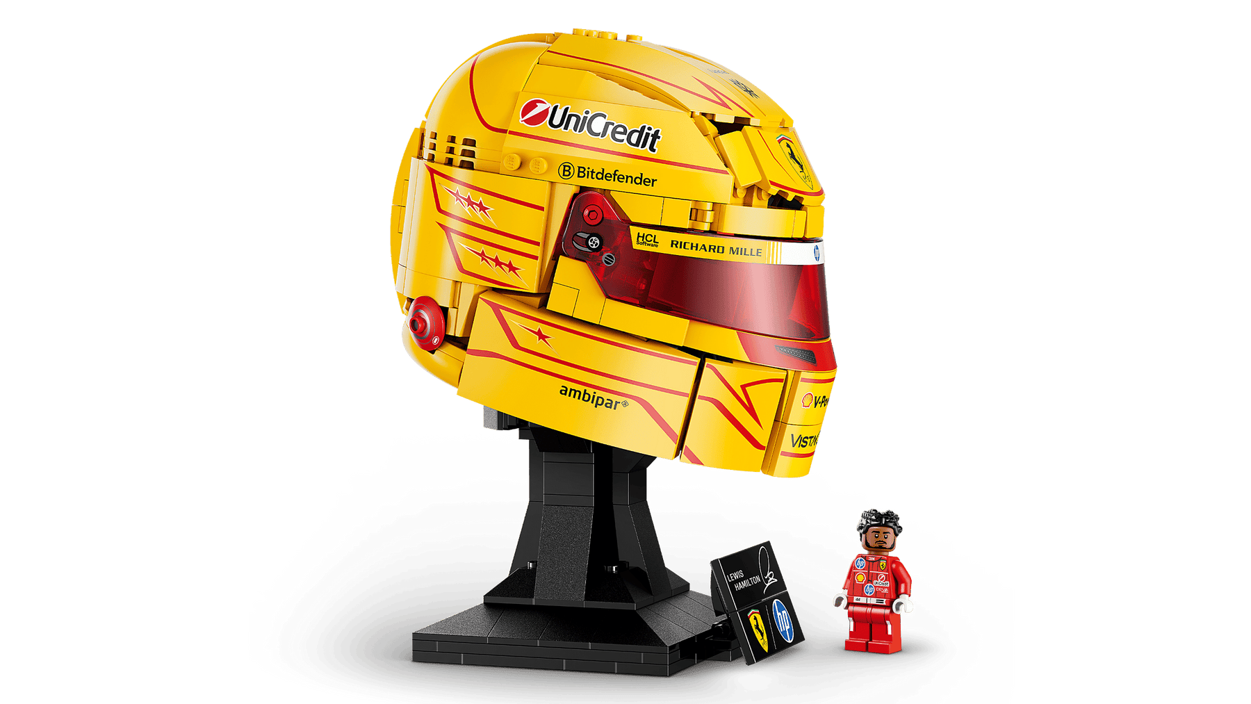 LEGO 43022 Scuderia Ferrari HP Kypärä Lewis Hamilton