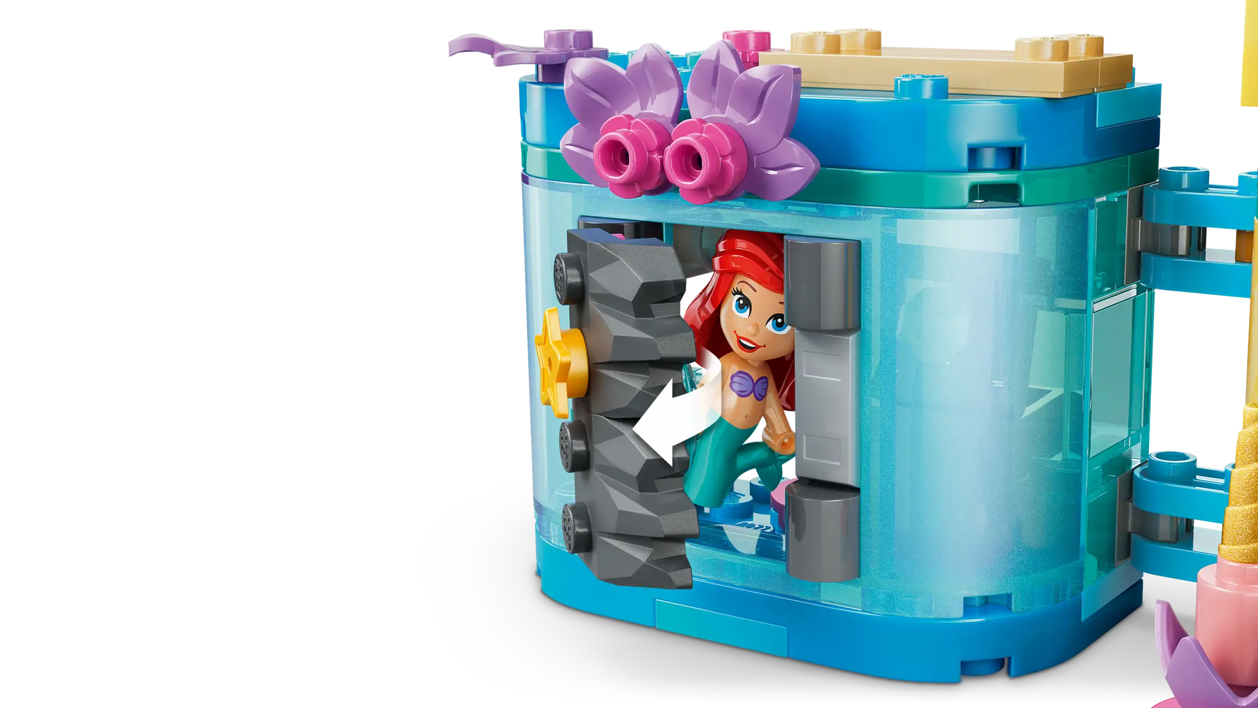LEGO Disney 43285 Arielin Taianomainen Palatsi Minikoossa
