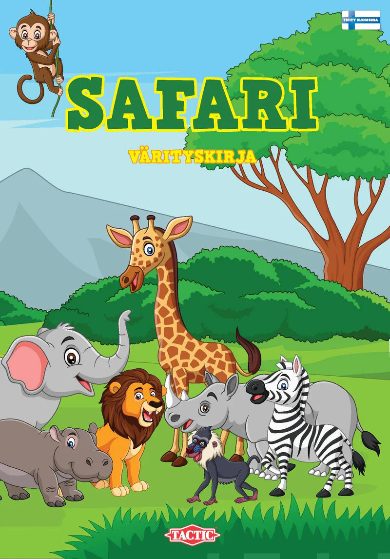 Safari Värityskirja