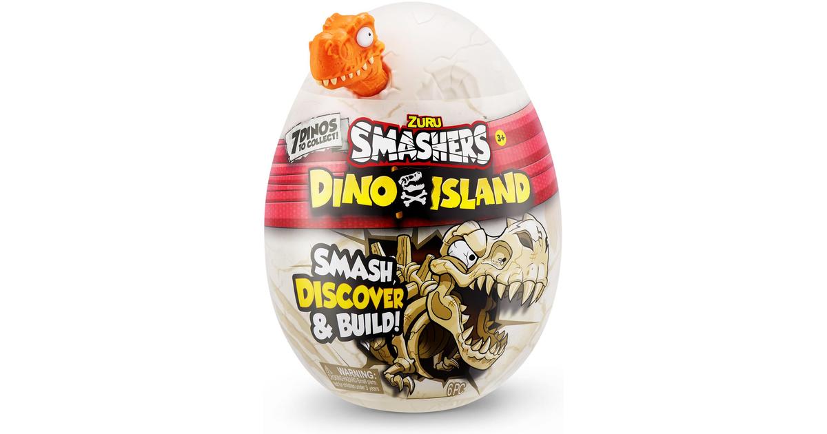Smashers Dino Island Yllätysmuna 6 Yllätystä