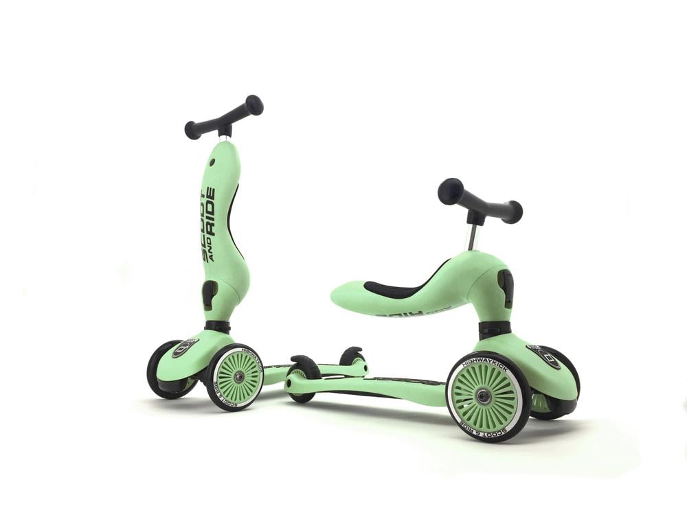 Scoot & Ride Potkulauta/Potkupyörä Highwaykick 1 Kiwi/Vaaleanvihreä