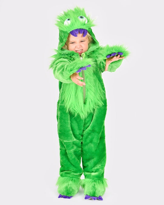 Den Goda Fen Monsteripuku 110 cm (4-5v)