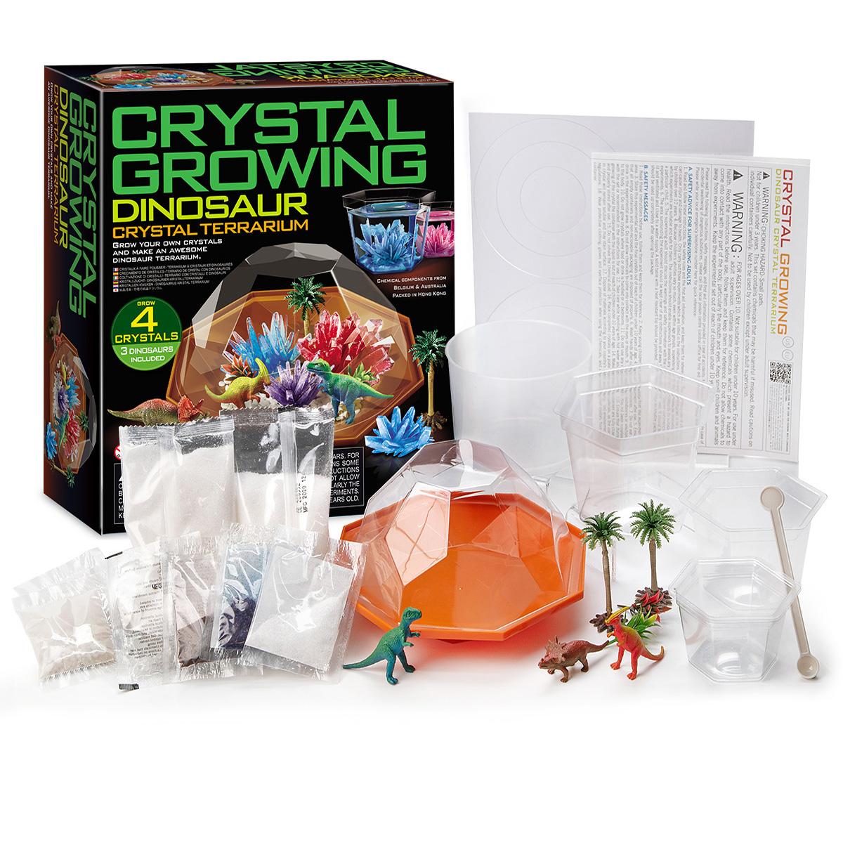 4M Dino Crystal Terrarium Kristallilaboratorio 