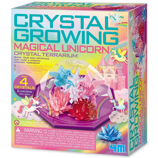 4M KidzLabs Crystal Growing Taianomainen Kristallinkasvatus Setti Yksisarviset